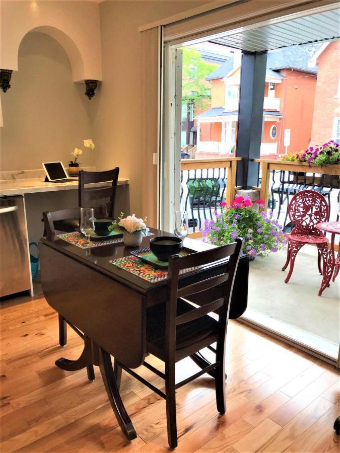 Ottawa Downtown Executive Apartment Retreat With Private Balcony Near Bank Street - Sleep Max 2 Bagian luar foto